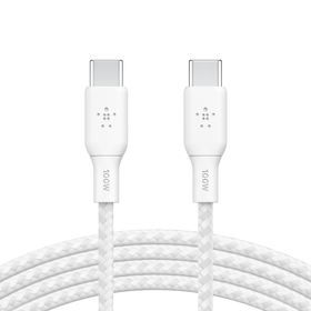 USB-C to USB-C Cable 100W, White, hi-res